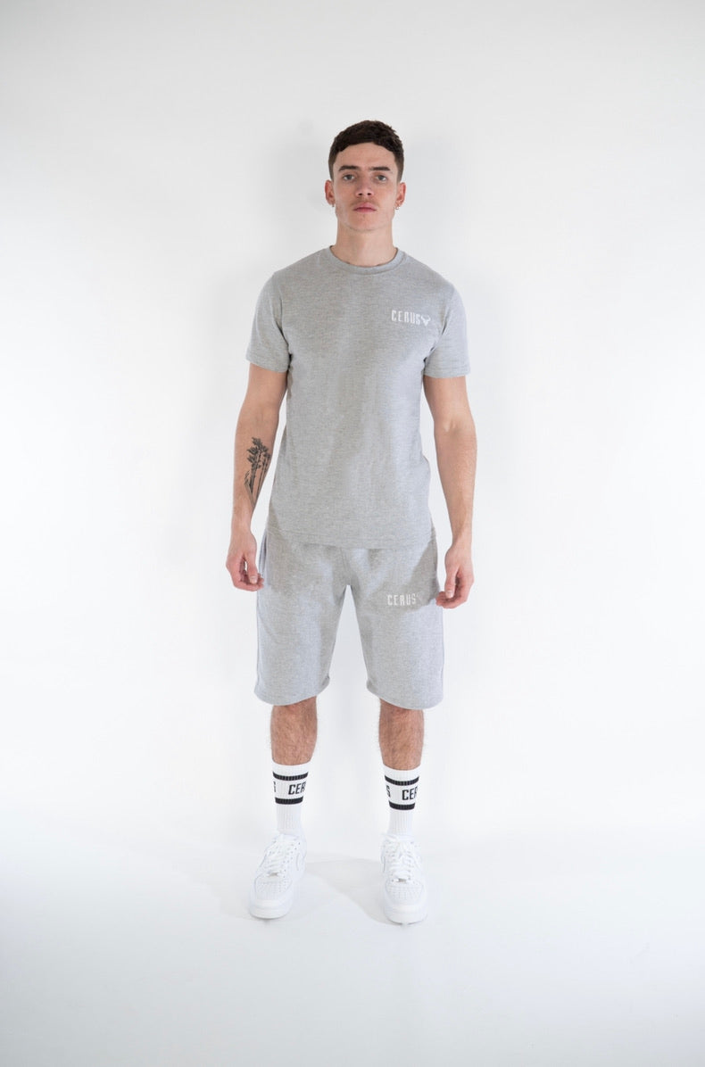 Cerus Grey Legacy Men’s Shorts-Cerus