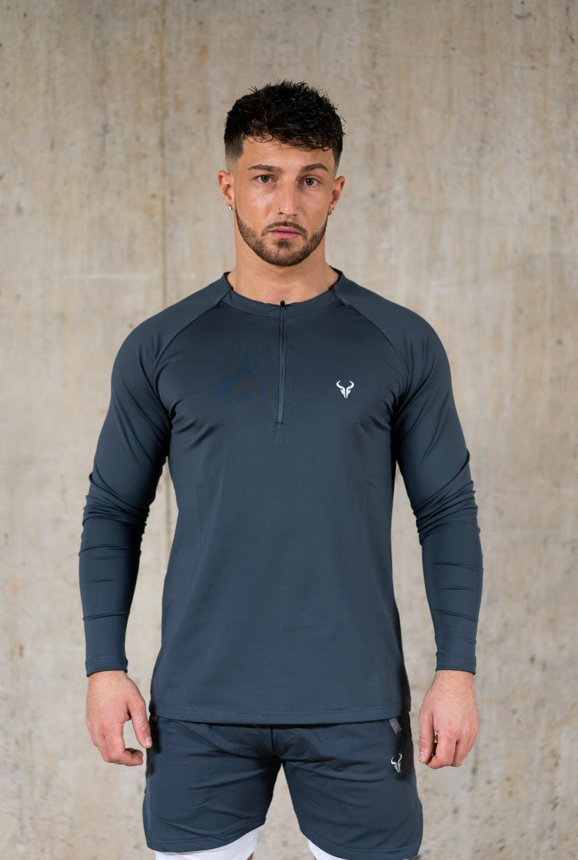 Cerus Grey Proctor 1/4 Zip Pullover