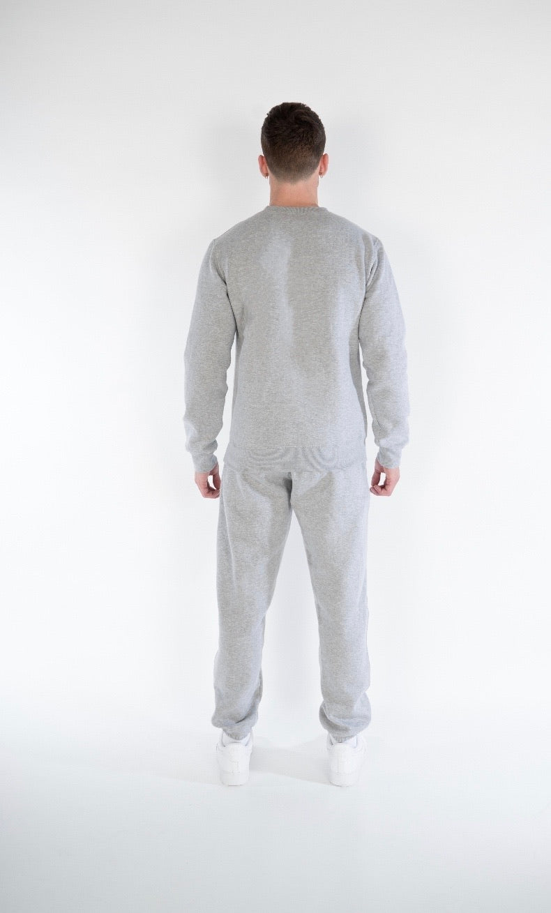 Cerus Grey Legacy Crew Neck Sweatshirt-Cerus