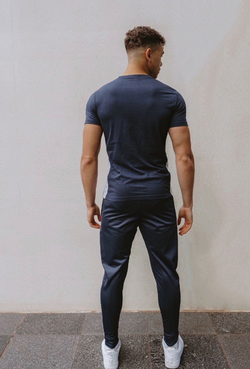 Cerus Navy Essential Jogging Bottoms