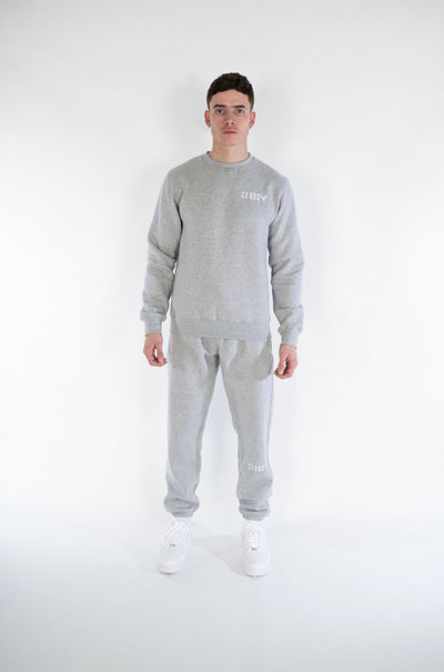 Cerus Slim Fit Grey Legacy Sweatpants-Cerus