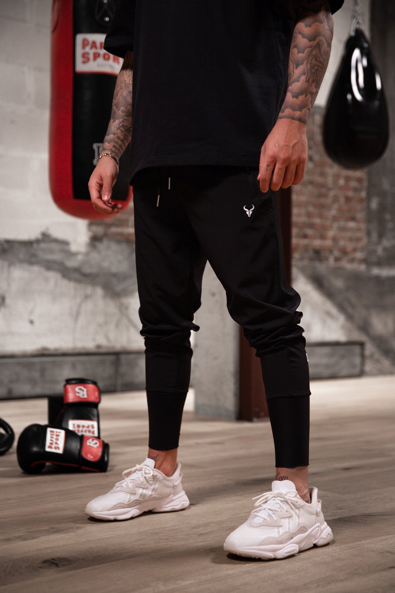 Cerus Black Training Club High Rib Jogger