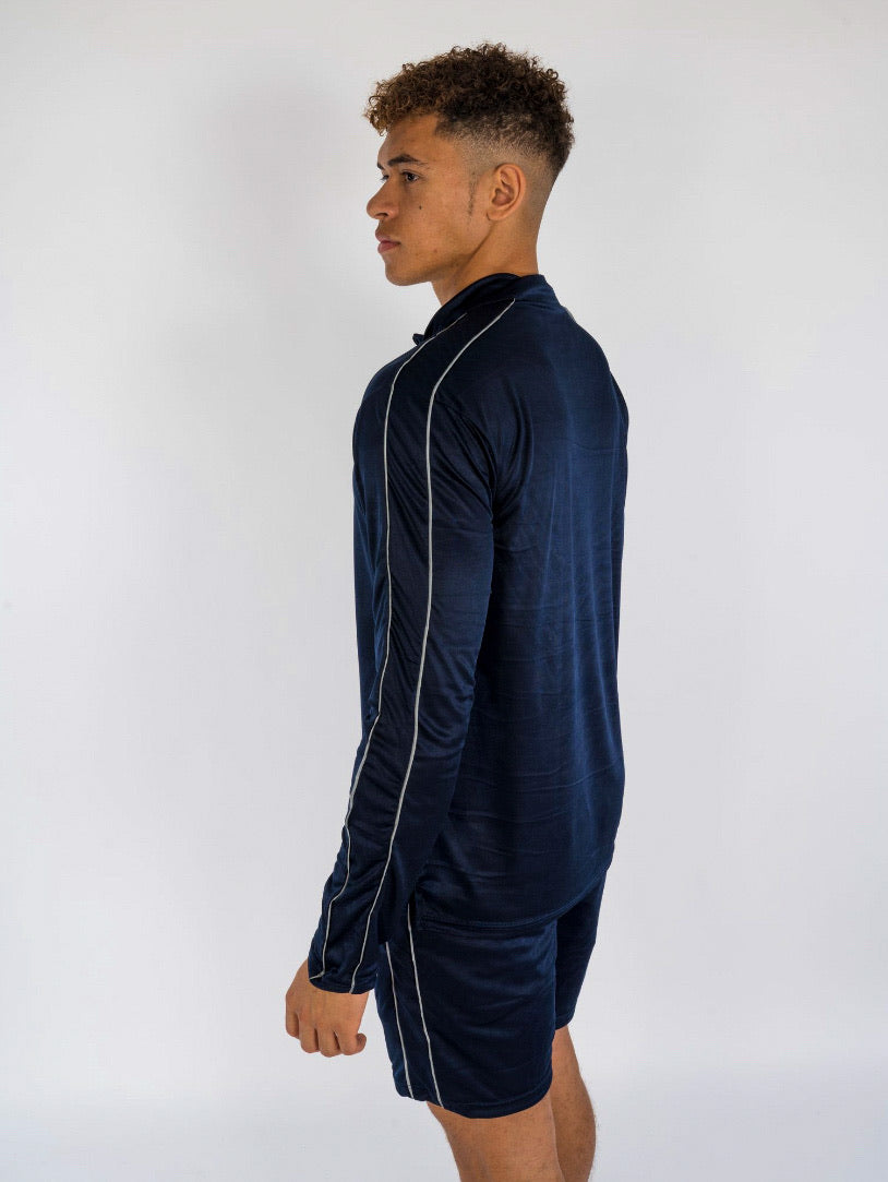 Cerus Navy Element ¼ Zip Pullover-Cerus
