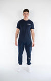 Cerus Slim Fit Navy Legacy Sweatpants-Cerus