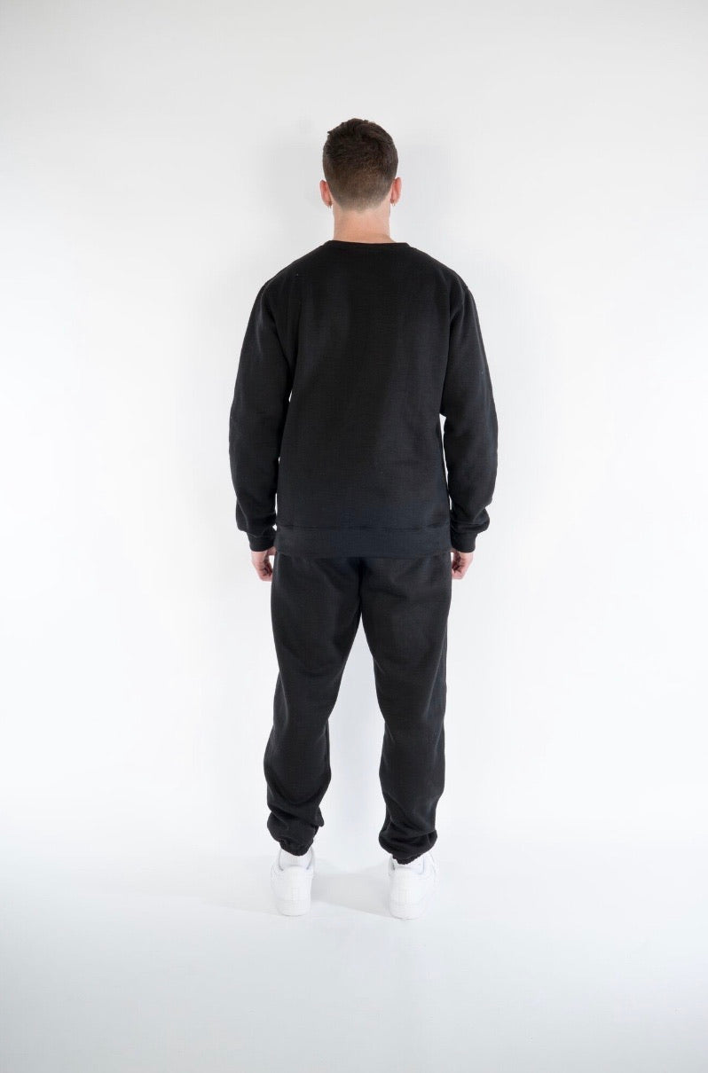 Cerus Black Legacy Crew Neck Sweatshirt-Cerus