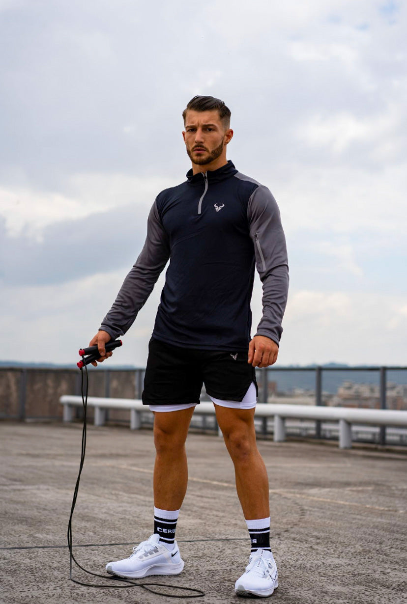 Cerus Black Quantum 2-in-1 Shorts