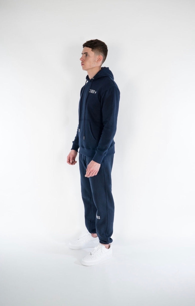 Cerus Navy Legacy Pullover Hoodie-Cerus