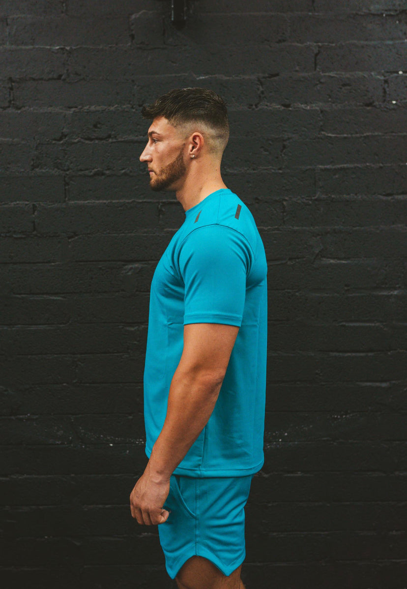 Cerus Teal Janus Men’s T-Shirt