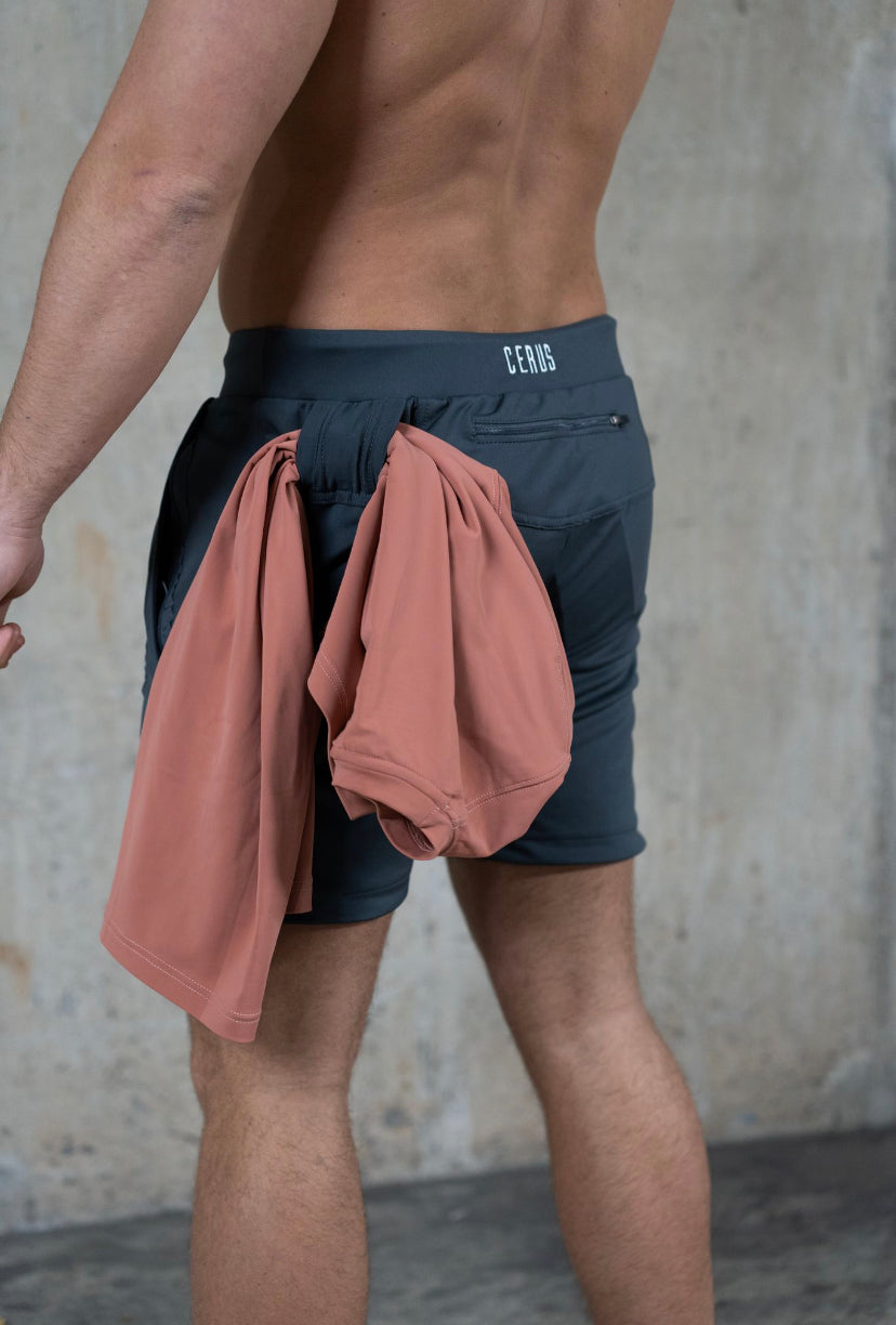 Cerus Grey Proctor Linerless Shorts