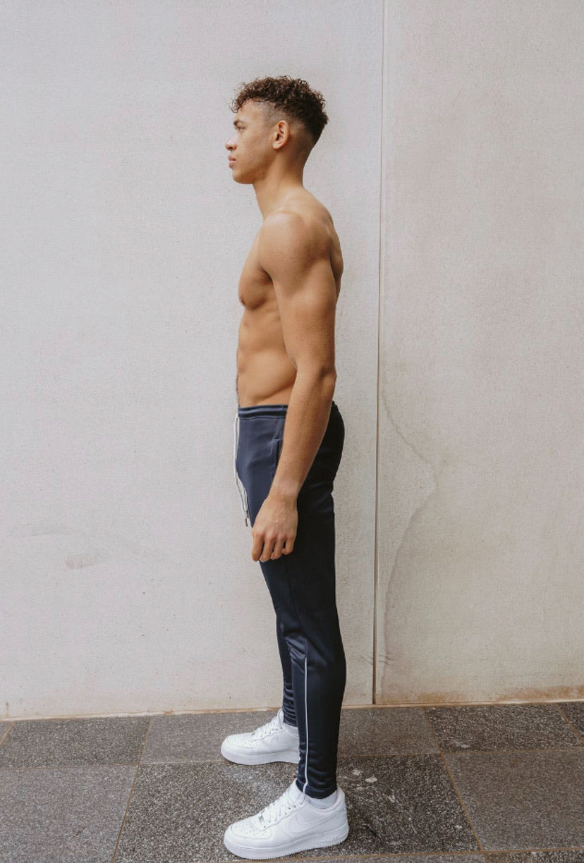 Cerus Navy Essence Jogging Bottoms