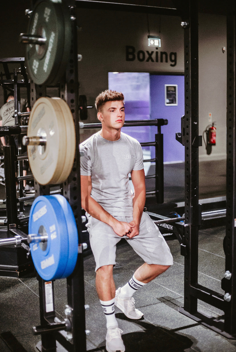 Cerus Grey Legacy Men’s Shorts-Cerus