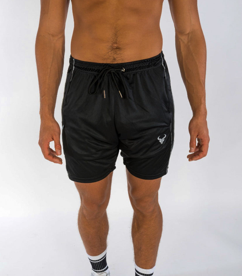Cerus Black Element Men’s Gym Shorts-Cerus